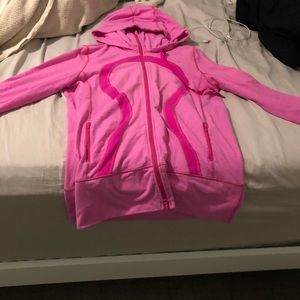 Lululemon hot pink hoodie jacket
